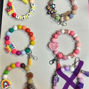 Silicone Keychain wristlet